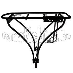 Hazai acél 24-28" csőcsomagtartó fekete