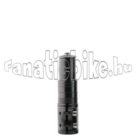   Kormányszár magasító A-Head 1.1/8"/128mm 54-84mm fekete