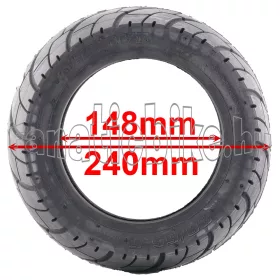 Tuovt 80/65-6 (10x3-6) e-roller gumiköpeny + tömlő