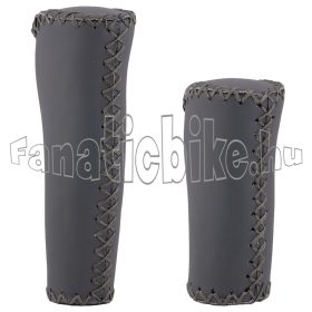 BLP ergon bőr varrott markolat 95/135mm szürke