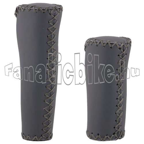 BLP ergon bőr varrott markolat 95/135mm szürke