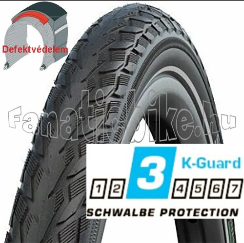 Schwalbe D Cruiser plus 700x45C (47-622) 28x1,75 ref+def köpeny