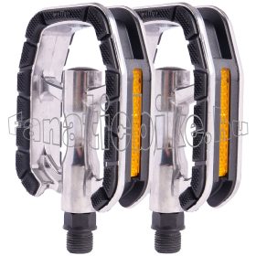   Wellgo C337DU csúszásmentes városi alu pedál fekete-ezüst