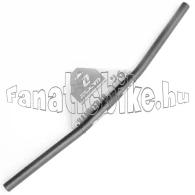 Zoom 25,4x620mm egyenes alu kormány matt fekete 