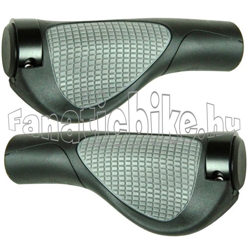 Velotech Ergo 130 mm tenyértámaszos, bilincses markolat fekete-szürke