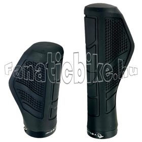 Velotech ergo bilincses markolat 135/95mm fekete