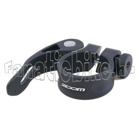 ZOOM nyeregcsőbilincs alu gyors-záras 31,8mm fekete