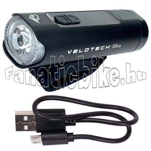 Velotech Ultra 500 USB első lámpa 