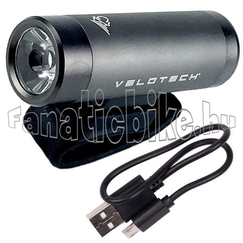 Velotech Ultra 400 USB első lámpa 