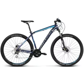 Kross Level 2.0 navy blue/silver/blue glossy 27,5/18"