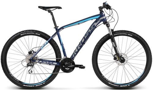 Kross Level 2.0 navy blue/silver/blue glossy 27,5/18"