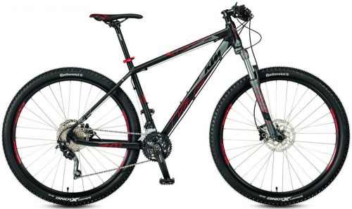 KTM Ultra Fire 27.5 19" black(titangrey+red) 2017