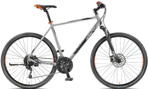 KTM Life Road 27 Disc H 51cm matt lightgrey (black+orange) 2018 