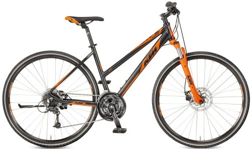 KTM Life Track 24 Disc M DA (46cm) matt black (orange) 2017