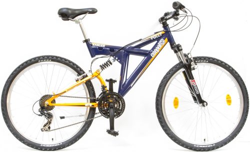 Csepel Ranger Fully 26" ALU kék-narancs