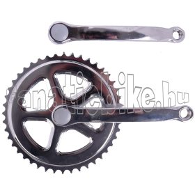 Acél szögletes hajtómű 170mm 44T 1/8" króm