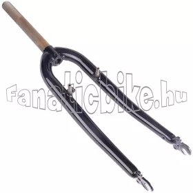   26"-os fékcsapos 25,4/215/85mm 1 1/8 Tandem villa fekete