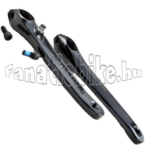 HEXA SS-BMX-2 hajtókar hatlap fejű acél fekete 