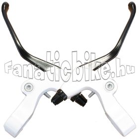 Saccon V-fékkar alu 3ujjas fekete/fehér