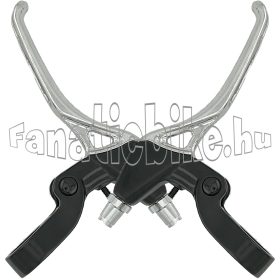 Logan 3 ujjas alu V-fékkar fekete-ezüst