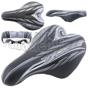 Monte Grappa Free Boys gyereknyereg fekete-szürke