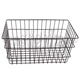 Hátsó kosár 25 liter fekete
