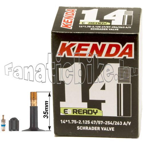 Kenda 14X1,75-2,125 (254/263-47/57) AV 35mm tömlő