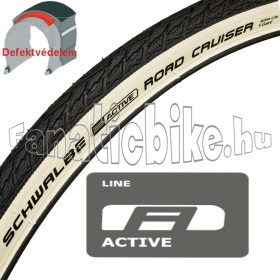   Schwalbe Road Cruiser HS484 26x1,75 (47-559) fehér oldalfalú köpeny