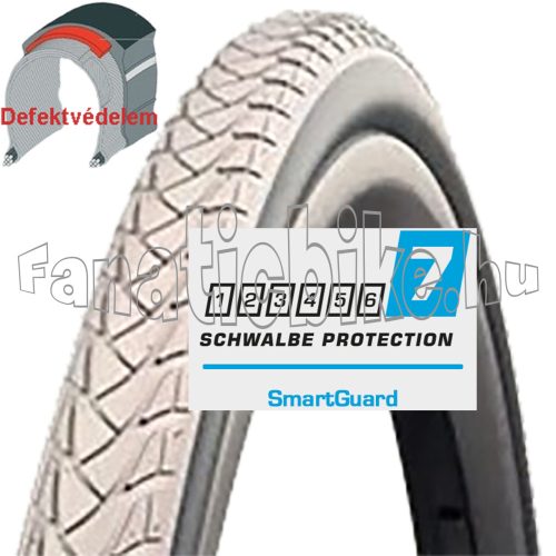 Schwalbe Marathon Plus HS440 24x1,00 (25-540) szürke / fekete köpeny