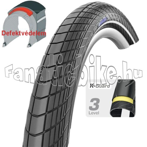 Schwalbe Big Apple HS430 12x2,00 (50-203) reflexcsíkos köpeny