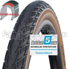   Schwalbe Delta Cruiser HS431 700x28c (28-622) 28x1,10 bézs oldalfalú köpeny