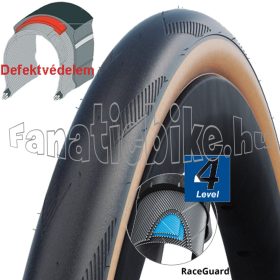   Schwalbe One hs462a 700x25c (25-622) 28x1,00  hajtogatható klasszikus oldalfalú gumiköpeny 