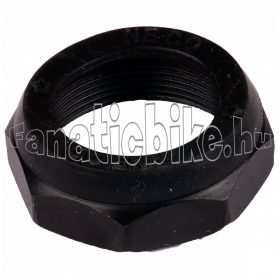 Villazáró anya 1"-os fekete 