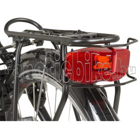 Fekete acél hátsó lámpa védő csomagtartóra