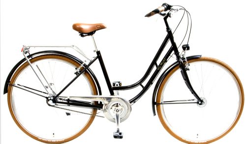 Csepel Weiss Manfréd 28" N3 női kerékpár fekete