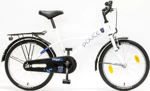 Csepel 20" Police fehér-kék
