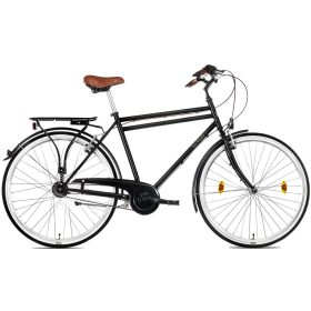   Csepel Weiss Manfréd 28/22" férfi N7 agyváltós kerékpár fekete