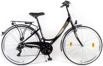 Csepel Budapest Alu 28" 7 sebességes kerékpár fekete