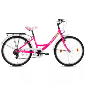 Csepel Flora 24" 6seb neonpink virág