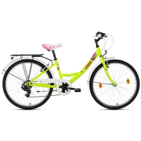Csepel Flora 24" 6seb neonzöld virág