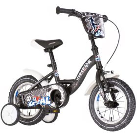 Visitor Goal 12" focis gyerek kerékpár fekete