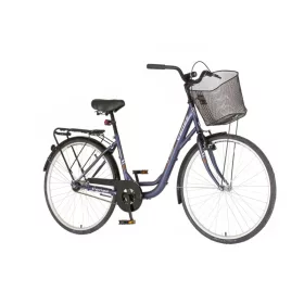 Venssini Diamond 26" acélkék női városi kerékpár
