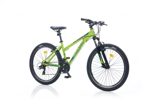 Corelli Via 1.1 Lady 24" gyerek MTB könnyűvázas kerékpár Zöld
