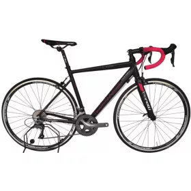   Corelli The Race CR 2000 könnyűvázas országúti kerékpár 52 cm Fekete-Piros