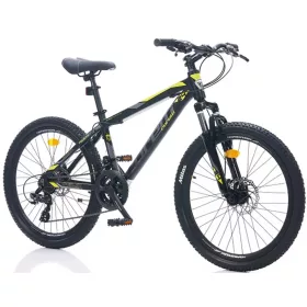   Corelli Felix 2.2 24" MTB gyerek könnyűvázas kerékpár Fekete-Sárga