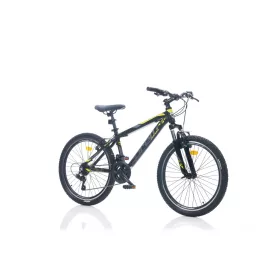   Corelli Felix 3.2 24 MTB gyerek könnyűvázas kerékpár Fekete-Neonsárga