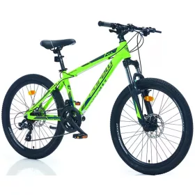   Corelli Via 2.3 24" gyerek MTB könnyűvázas kerékpár Zöld