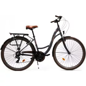   Corelli Glowie 26" könnyűvázas női trekking kerékpár 44 cm Grafit