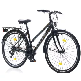   Corelli Nuptse könnyűvázas női trekking kerékpár 18" Fekete