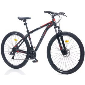   Corelli Felix 2.3 29" MTB könnyűvázas kerékpár 20" Fekete-Piros